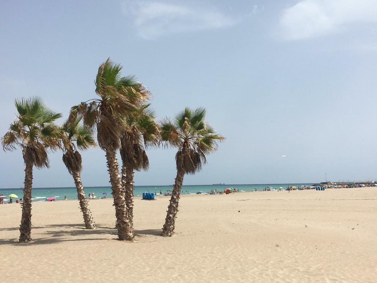 Canet d'En Berenguer Fantastico Bajo Con Jardin En Playa De Canet מראה חיצוני תמונה